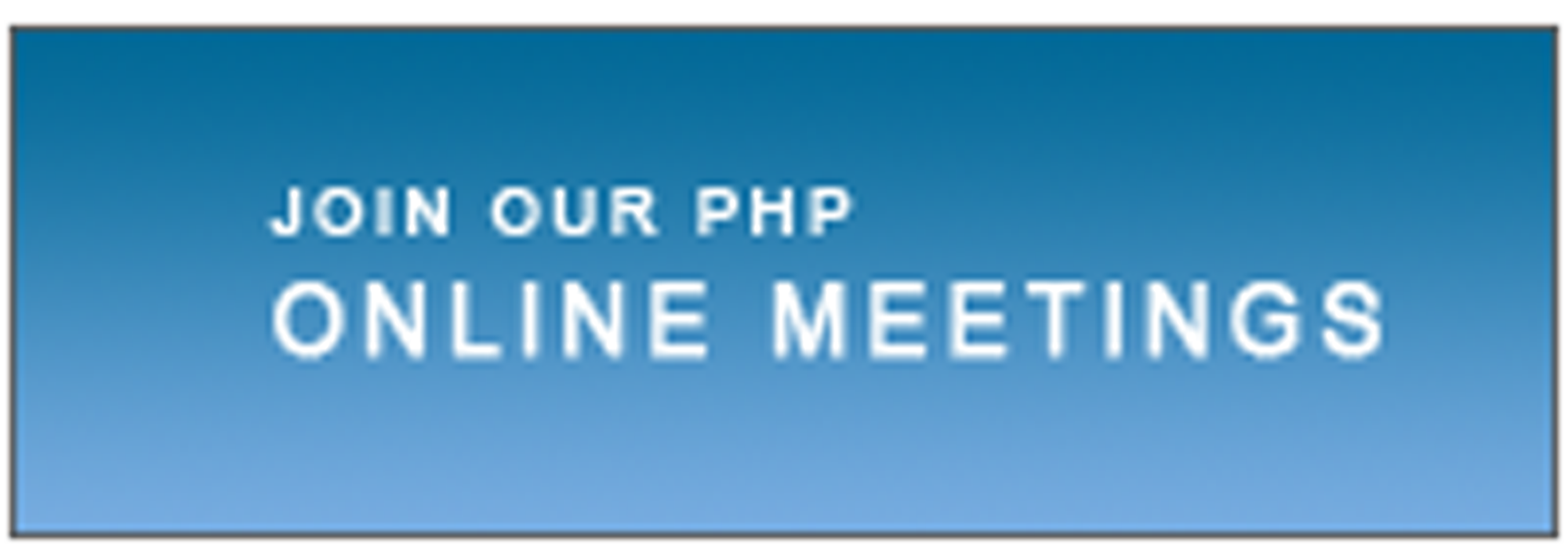 PHP Online Meeting